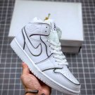 Jordan 1 Mid Iridescent Reflective White