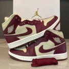 Jordan 1 Mid SE Split 'Beach Cherrywood'