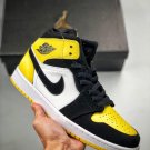 Jordan 1 Mid Yellow Toe Black