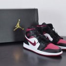 Jordan 1 Retro High Black Gym Fuchsia