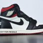 Jordan 1 Retro High Not for Resale Varsity Red Sneakers 861428-106