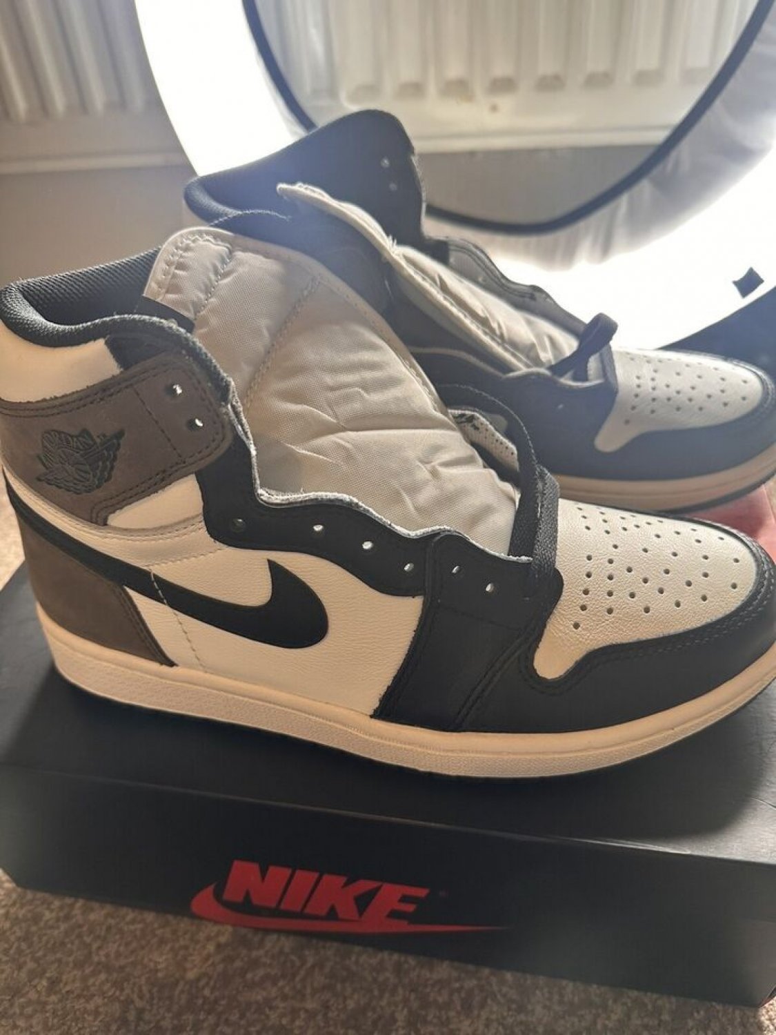 Jordan 1 Retro High OG Dark Mocha Sail Black