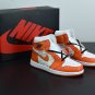Jordan 1 Retro High Supreme Orange Stars