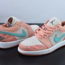 Jordan 1 Retro Light Pink With Blue Swoosh