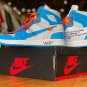 Jordan 1 x Off White UNC &acirc;��University Blue&acirc;��