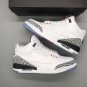 Jordan 3 Retro Free Throw Line White Cement Sneakers 923096-101