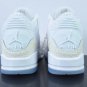 Jordan 3 Retro Pure White Sneakers 136064-111