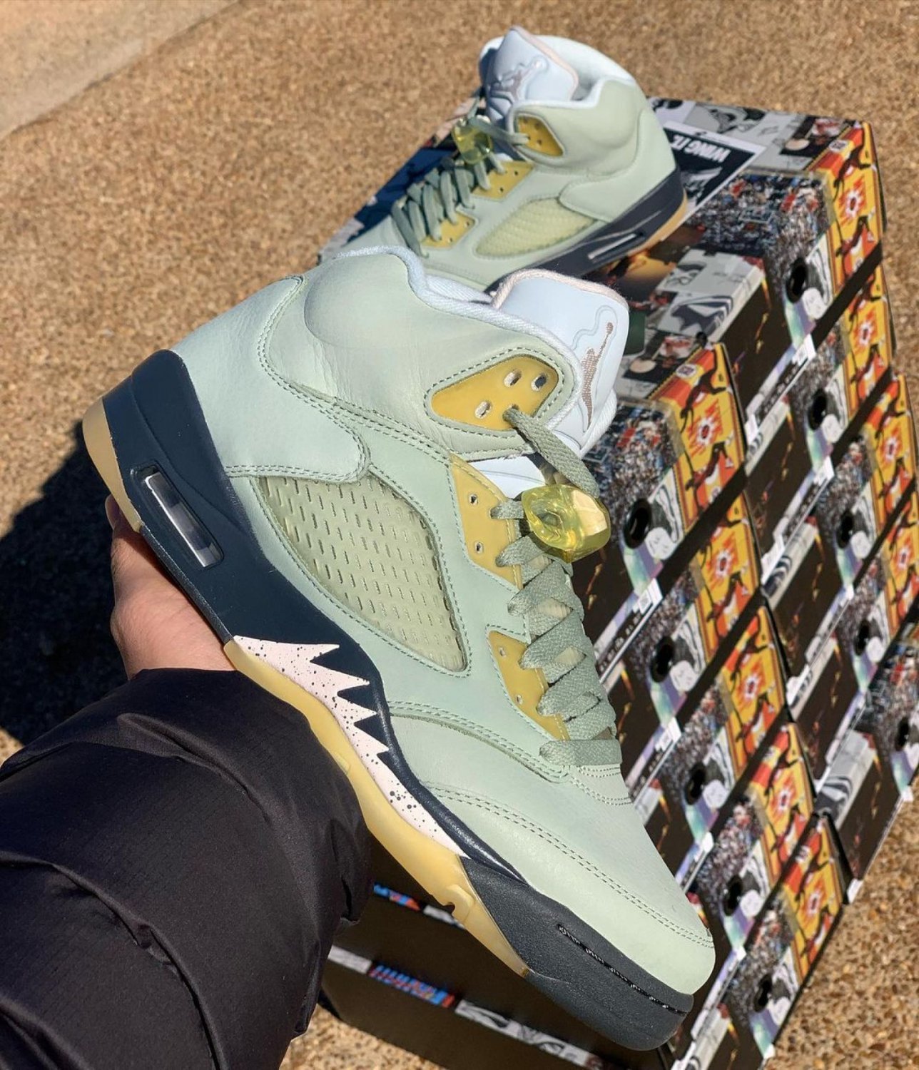 Jordan 5 &acirc;��Jade Horizon&acirc;��