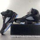 Jordan 5 Retro Black Metallic Sneakers 845035-003
