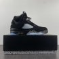 Jordan 5 Retro Black Metallic Sneakers 845035-003
