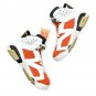 Jordan 6 Retro Gatorade Like Mike White Summit White Team 384664-145