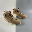 Jordan 6 Retro Travis Scott British Khaki Sneakersking