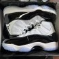 Jordan 11 Retro Concord White Black 378037-100,