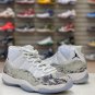 Jordan 11 Snakeskin Grey