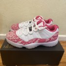 Jordan 11 Snakeskin Pink Low