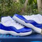 Jordan 11 White Concord Blue