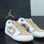 Jordan Low White Light Brown
