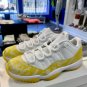 Jordan Retro 11 Low âYellow Snakeskinâ