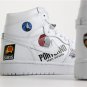 NBA X Air Jordan 1 Retro High OG &acirc;��White Perforated&acirc;�� Custom