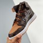 Off White X Air Jordan 1 Brown Custom