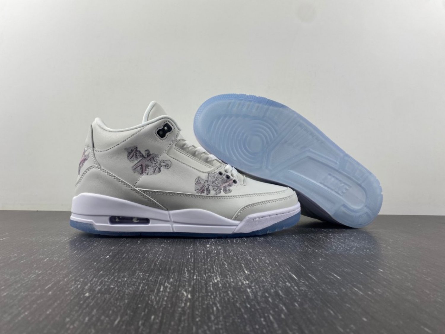 Off White X Air Jordan 3 White Pattern