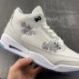 Off White X Air Jordan 3 White Pattern