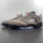 PSG X Air Jordan 5 Low Pumice Game Royal Black Plum Eclipse