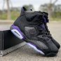 Social Status X Air Jordan 6 Pony Hair Black Dark Concord