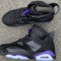 Social Status X Air Jordan 6 Pony Hair Black Dark Concord