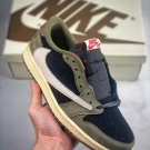 Travis Scott x Air Jordan 1 Low Black Olive