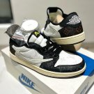 Travis Scott x Nike Jordan 1 Low Monogram White Black