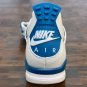 Jordan 4 retro Military Blue Off WhiteMilitary Blue-Neutral Grey