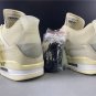 Jordan 4 Retro Sail  Muslin-White-Black