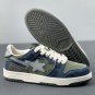 A Bathing Ape Bape Sta Low Olive Blue