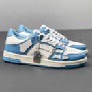 Amiri Skel Top Low Blue White