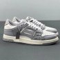 Amiri Skel Top Low Grey White
