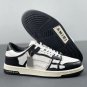 Amiri Skel Top Low White Blacke White