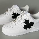 Force 1 Low Chrome Hearts White