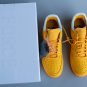Force 1 Low OFF-WHITE University Gold Metallic Silver