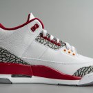 Mens Wmns Jordan 3 Retro Cardinal Red