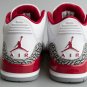 Mens Wmns Jordan 3 Retro Cardinal Red