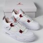 Mens Wmns Jordan 4 Retro Metallic Red