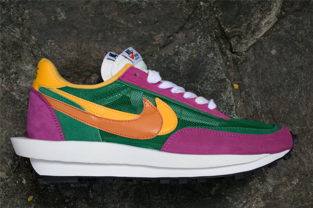 Nike LD Waffle Sacai Green Purple &Atilde;�&Acirc;&iexcl;Swoosh&Atilde;�&Acirc;&iexcl;