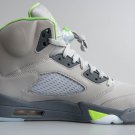 Mens Wmns Jordan 5 Retro Green Bean Silver