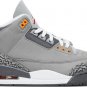 Mens Wmns Air Jordan 3 Retro Cool Grey 2021 CT8532 012