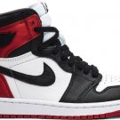 Mens Wmns Air Jordan 1 Retro High Satin Black Toe CD0461 016