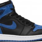 Mens Wmns Air Jordan 1 Retro High OG Royal 2017 555088 007