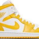 Mens Wmns Air Jordan 1 Mid University Gold BQ6472 117