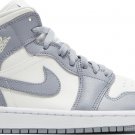 Mens Wmns Air Jordan 1 Mid Stealth BQ6472 115