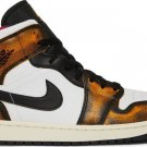 Mens Wmns Air Jordan 1 Mid SE Wear-Away - Taxi DQ8417 071